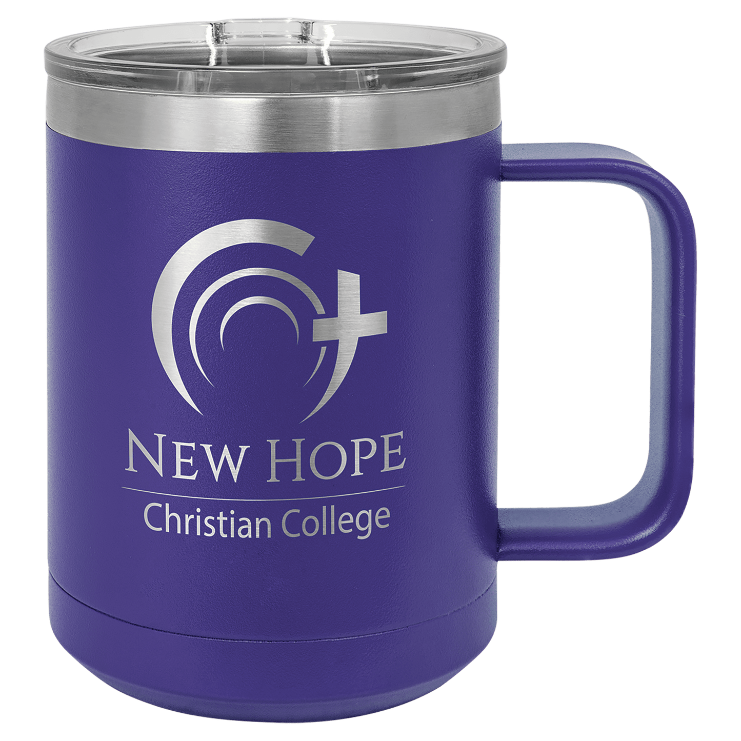 Custom Polar Camel 15oz Coffee Mug w/Slider Lid