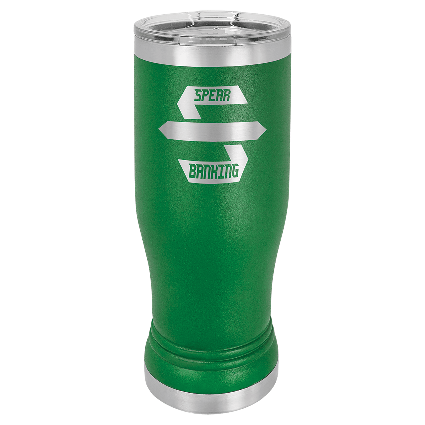 Custom Polar Camel Pilsner Cup w/Clear Lid