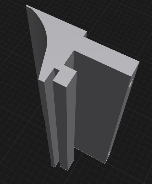 3D Printed - FILE ONLY - XTool Apparel Printer Front Batching Guide