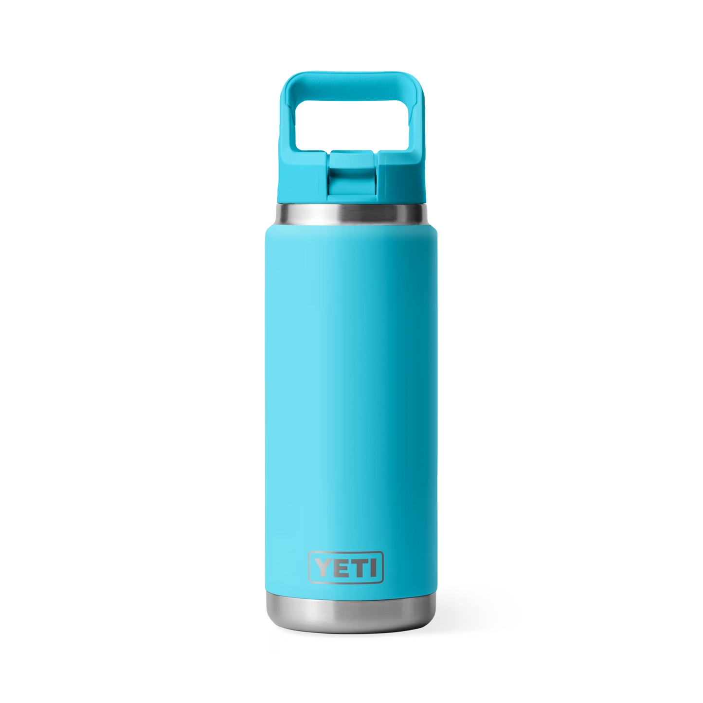 Custom Yeti Rambler Water Bottle w/Color Matched Straw Cap